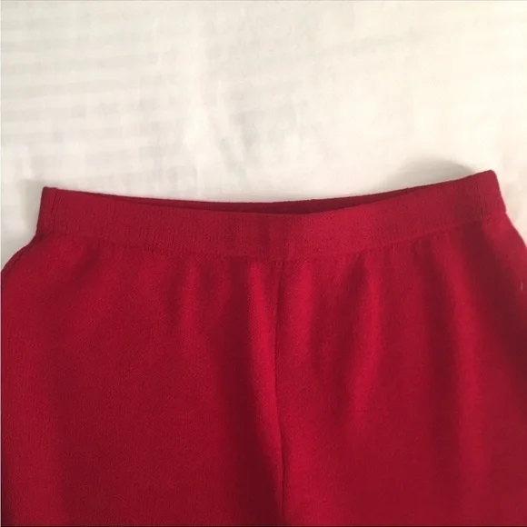 St. John Red Dress Pants Size 8